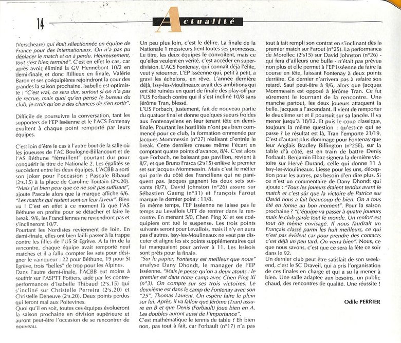 1995 — point décisif en demi-finale des barrages