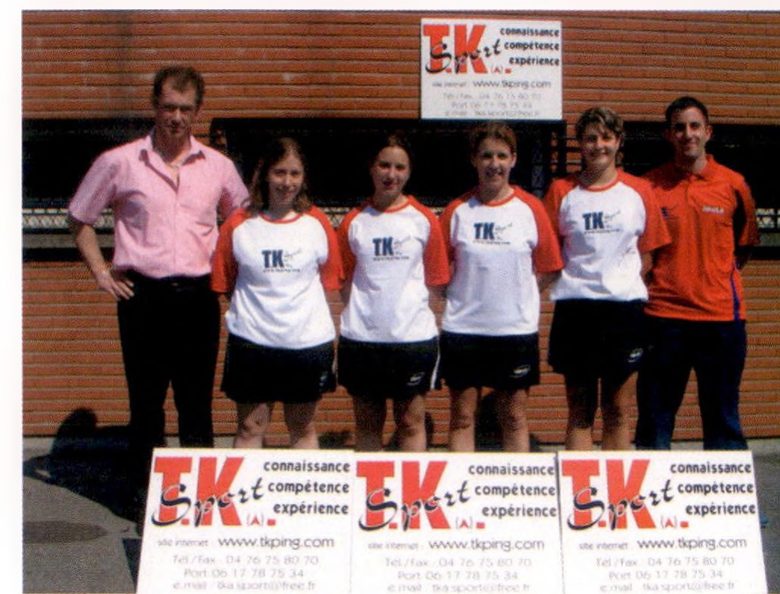 2006-2007 — l'équipe Dames en Pro B (France Tennis de Table n°817) 2006-2007 — l'équipe Dames en Pro B (France Tennis de Table n°817)