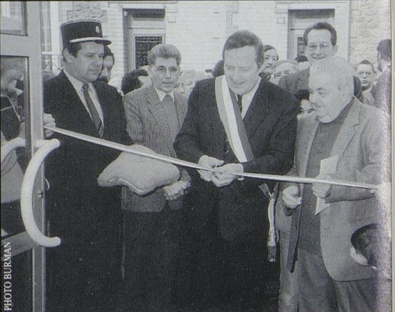 16 mars 1991 — le maire Louis Bayeurte inaugure la nouvelle salle