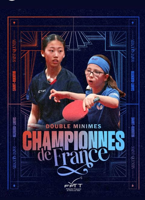 Chloé — Championne de France double minimes (2025) Chloé — Championne de France double minimes (2025)