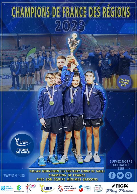 Nolan — Champion de France des régions minimes (2023)