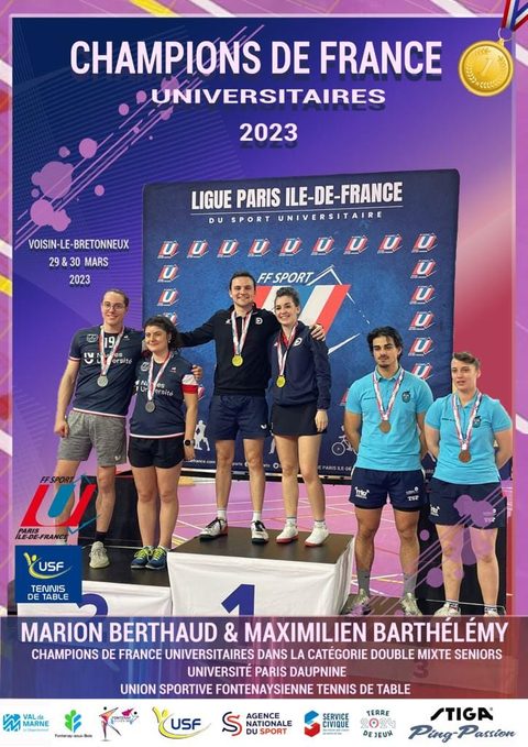 Marion — Championne universitaire (2023) Marion — Championne universitaire (2023)