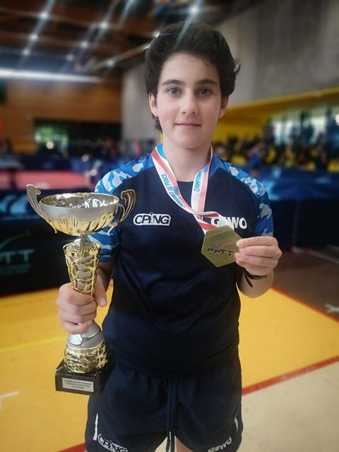 Juliette — Championne de France double cadettes (2023)