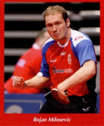 2008 — portrait de Bojan Milosevic (France Tennis de Table n°842) 2008 — portrait de Bojan Milosevic (France Tennis de Table n°842)